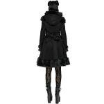 Manteau Gothic Lolita à Capuche 'Dolly' Noir