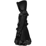 Manteau Gothic Lolita à Capuche 'Dolly' Noir