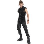 Black 'Odoin' Sleeveless Shirt