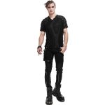 Black 'Dark Punk' Male's Pants