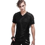 T-Shirt 'Dark Punk' Noir