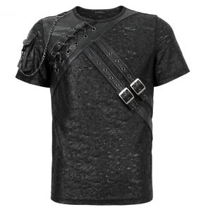 T-Shirt 'Gainas' Noir