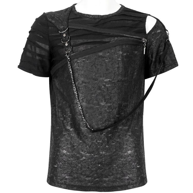 T-Shirt 'Top Gainas' Noir