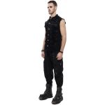 Black 'Sueridus' Sleeveless Shirt