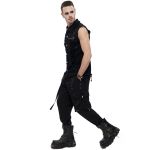 Black 'Sueridus' Sleeveless Shirt