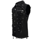 Black 'Sueridus' Sleeveless Shirt