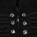 Black 2 in 1 'The Smog' Jacket-Vest