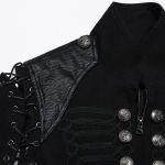 Black 2 in 1 'The Smog' Jacket-Vest