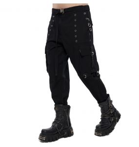 Black 'Sueridus' Cargo Pants