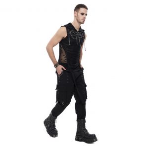 Black 'Sueridus' Cargo Pants