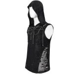 Black 'Sueridus' Hooded T-shirt T-Shirt