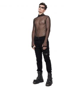 Black 'Distressed' Pants