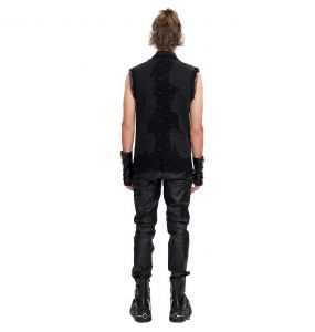 Black 'Aligern' Sleeveless Shirt