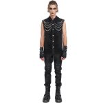 Black 'Aligern' Sleeveless Shirt