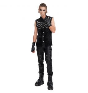 Black 'Aligern' Sleeveless Shirt