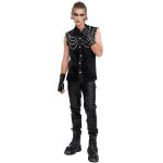 Black 'Aligern' Sleeveless Shirt