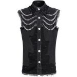 Black 'Aligern' Sleeveless Shirt