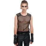 Black 'Aligern' Sleeveless T-Shirt