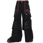 Pantalon Large 'Aligern' Noir