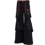 Black 'Aligern' Wide Legs Pants