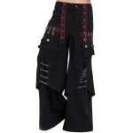 Black 'Aligern' Wide Legs Pants