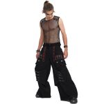 Black 'Aligern' Wide Legs Pants