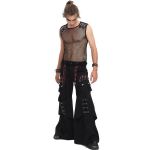 Black 'Aligern' Wide Legs Pants