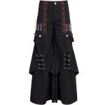 Black 'Aligern' Wide Legs Pants