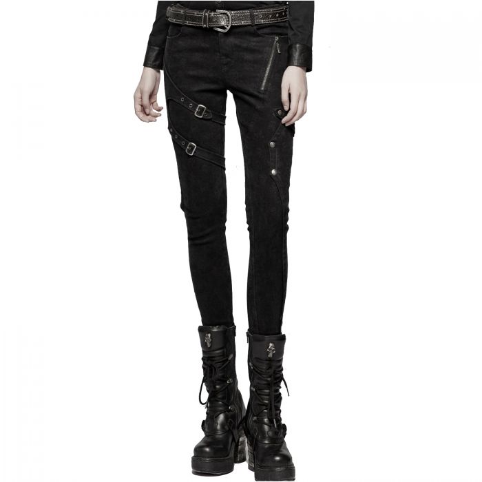 Black 'Gothic Trooper' Pants By Punk Rave • The Dark Store ...