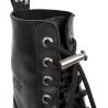 Black New Rock Newmili Platform Ankle Boots