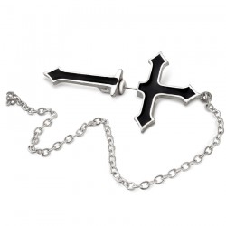 'Impalare Cross' Studs